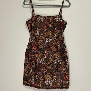 Wilfred Aritizia Floral Bodycon Mini Dress M